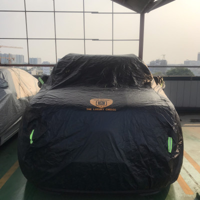 Bạt phủ ô tô Toyota Altis chất liệu Polyester - màu đen cao cấp MACSIM màu đen - sử dụng trong nhà và ngoài trời