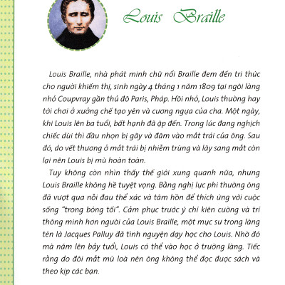 Who? Chuyện Kể Về Danh Nhân Thế Giới - Louis Braille