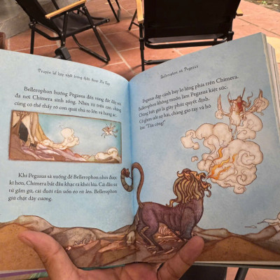 (Bìa cứng in màu) IILUSTRATED CLASSICS – TRUYỆN KỂ HAY NHẤT TRONG THẦN THOẠI HY LẠP – Minh Trang dịch – Đinh Tị Books – NXB Hà Nội