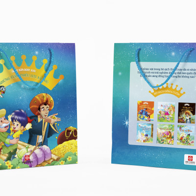 Sách - Bộ túi: Ngày xửa ngày xưa - Những cuộc phiêu lưu kỳ thú (6 tập) Đinh Tị Books