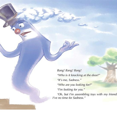 Sách Song Ngữ Bồi Dưỡng Tâm Lý, Trí Tuệ Cho Trẻ - Nỗi Buồn Ơi, Tạm Biệt Nhé!