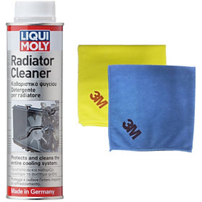 Phụ gia súc két nước mát cao cấp Liqui Moly 1804 - Tặng kèm 1 khăn lau chuyên dụng 3M