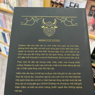 Sách - Những vị thần nước Mỹ (American Gods - Neil Gaiman) (Nhã Nam HCM)