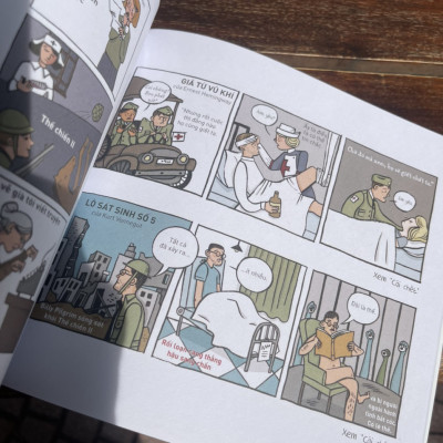 CHUYỆN DÀI THÀNH CHUYỆN NGẮN 100 tác phẩm kinh điển & nổi tiếng trong 3 khung tranh – sách tranh minh họa màu - Lisa Brown - Nhã Nam