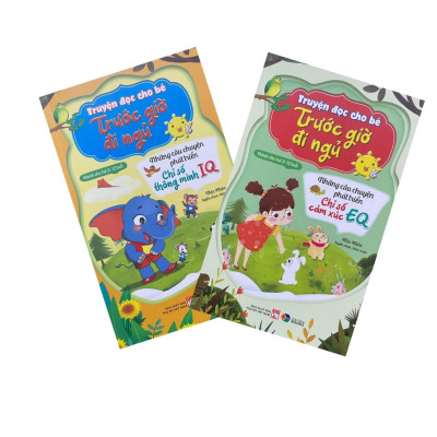 Sách - Truyện đọc cho bé trước giờ đi ngủ phát triển tư duy cho bé