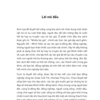 Quyết Liệt Sống