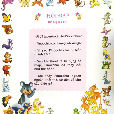 Truyện Kể Cho Bé Trước Giờ Đi Ngủ - Ngày Xửa Ngày Xưa: Cậu Bé Người Gỗ Pinocchio