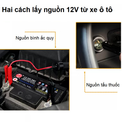 Bộ nâng kích gầm điện kiêm máy bơm lốp và máy siết ốc ô tô đa năng 3 trong 1 ROGTZ TY-003 - Hàng Nhập Khẩu