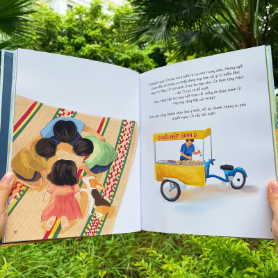 Cuốn Mùa Hè Của Nội bìa cứng - Truyện kể trước khi ngủ nuôi dưỡng tâm hồn cho bé tập đọc 2-4-6 tuổi