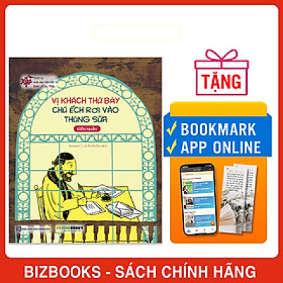 Truyện Tranh Cho Bé: Vị Khách Thứ Bảy, Chú Ếch Rơi Vào Thùng Sữa - Rèn Đức Tính Nhẫn Nại, Cân Nhắc- Sách Nuôi Dưỡng Tâm Hồn Cho Trẻ Của Người Do Thái
