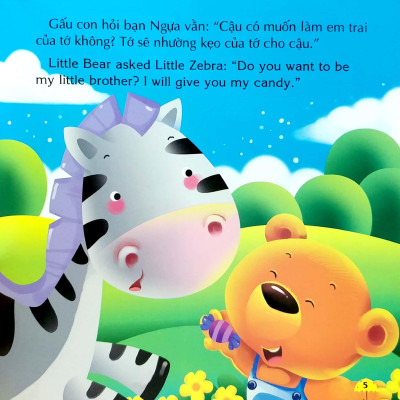 Sách Bé Học Cách Yêu Thương - Yêu Thương Em Có Em Trai Thật Thích