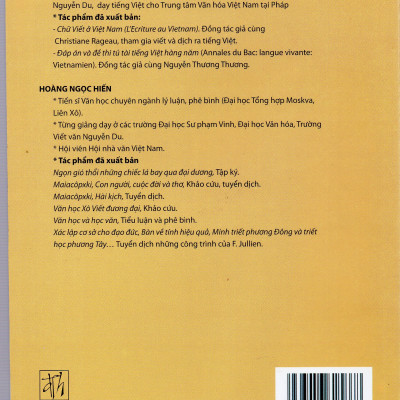 Những tác phẩm văn học viết bằng tiếng Pháp lên quan đến Đông Dương (Thư mục Pháp - Việt)