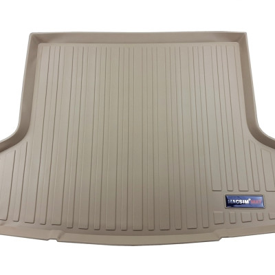 Thảm lót cốp xe ô tô Mitsubishi G4 2016 - nay nhãn hiệu Macsim chất liệu TPV cao cấp màu be (D0204)