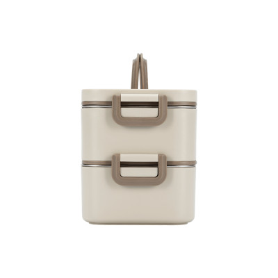 Hộp cơm 2 tầng inox 304 Elmich EL8381 dung tích 1.3L - Hàng chính hãng