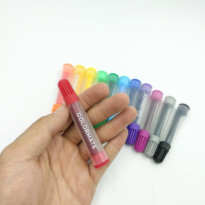 Túi Nhựa 12 Bút Lông Thân Mập