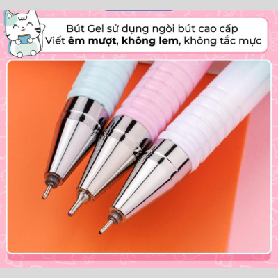 Bút gel Smooth Flowing Gel Ink Thiên Long Điểm 10 TP-GEL039