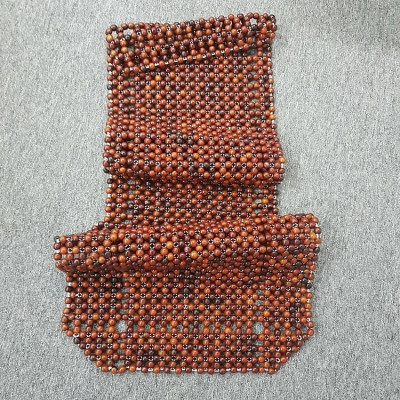 Đệm Lót Ghế Xe Ô Tô Hạt Gỗ Hương Đỏ Hạt 1.2m ( hình thật )