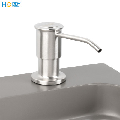 Vòi hút nước rửa chén gắn chậu inox 304 xước Hobby home decor NRC8