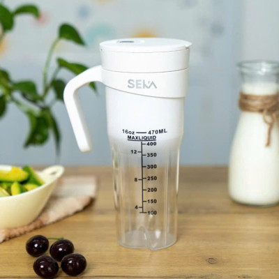 Máy Xay Sinh Tố Tích Điện Cầm Tay SEKA NT889 Dung Tích 470ml Công Suất 150W hàng nhập khẩu