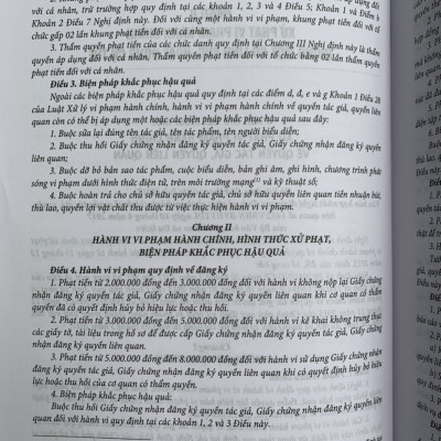 Chỉ dẫn tra cứu và áp dụng pháp luật về xử lý vi phạm hành chính  (được sửa đổi, bổ sung năm 2020) - Quyển 1 và Quyển 2