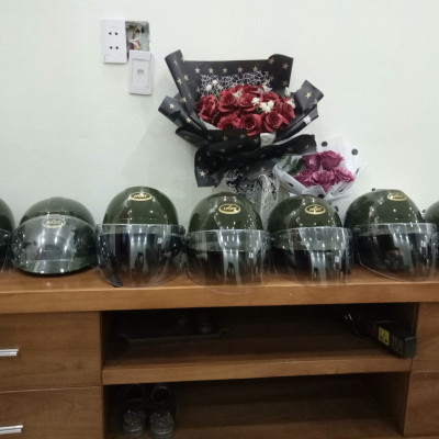 Mũ Bảo Hiểm HCKT M15 Chuyên Dùng Cho CA,  Hàng Cao Cấp Chính Hãng KitAcoom