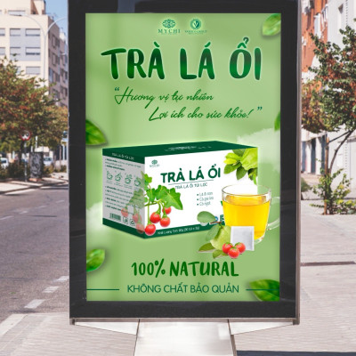 Trà Lá Ổi Mychi chính hãng giam cân, tan mỡ và ngừa mỡ máu