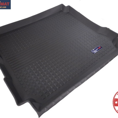 Thảm lót cốp xe ô tô LANDROVER Discovery 4 (2010-2015) nhãn hiệu Macsim chất liệu TPV cao cấp màu đen (085)