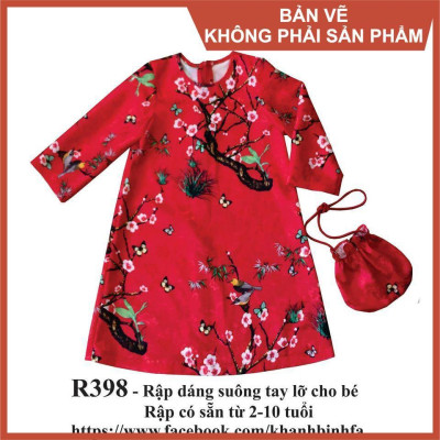 Rập giấy A0 mã R398 (BẢN VẼ)
