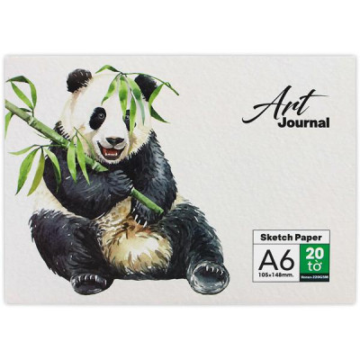 Tập Vẽ Art Journal A6 - 40 Trang 220gsm - The Sun - Panda