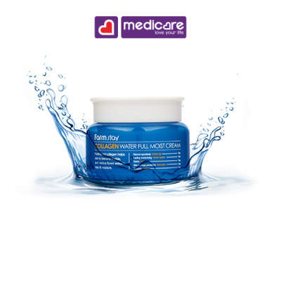 0133431 Kem Dưỡng FARMSTAY Collagen Dưỡng Ẩm Sâu 100g