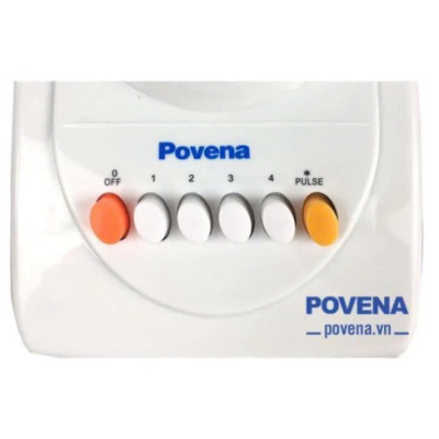 Máy xay sinh tố 2 cối Povena PVN-311 Hàng chính hãng