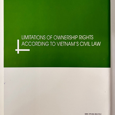 Sách - Giới Hạn Quyền Sở Hữu Theo Pháp Luật Dân Sự Việt Nam