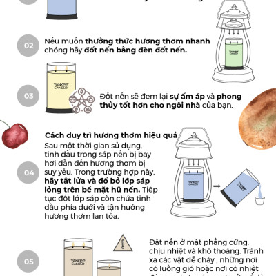 Nến ly tròn sáp đậu nành Yankee Candle size L (567g) - Catching Rays