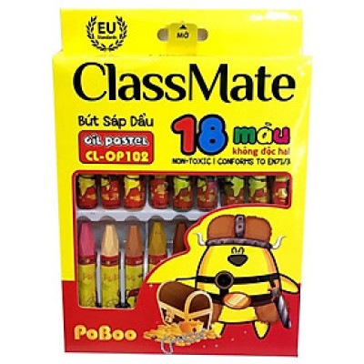 Bút Sáp Dầu Classmate OP102 - 18 Màu