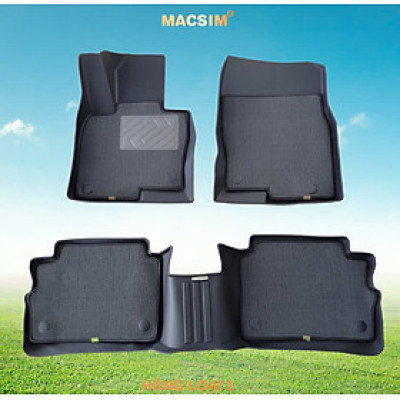 Thảm lót sàn( 2 lớp mẫu mới cước rối) sd3 Mazda CX5 Nhãn hiệu Macsim - Giảm giá nhưng chất lượng không giảm
