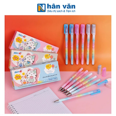 Bút gel Smooth Flowing Gel Ink Thiên Long Điểm 10 TP-GEL039