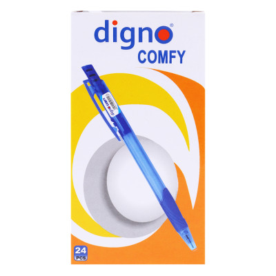 Hộp 24 Cây Viết Bi Gel Digno Comfy (Mực Đen)