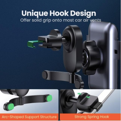 Ugreen UG10131LP274TK 4.7 - 7inch Màu Xám Giá đỡ điện thoại trên xe hơi - HÀNG CHÍNH HÃNG