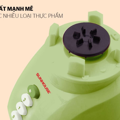 Máy xay sinh tố Sunhouse SHD5112 xanh - Hàng chính hãng