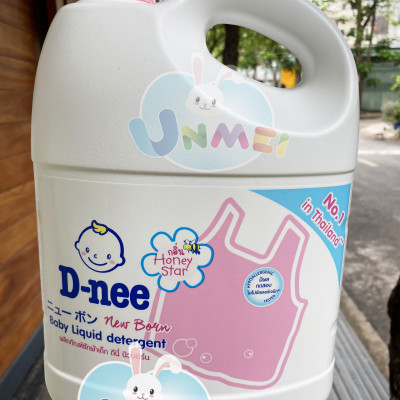 Nước Giặt Quần Áo Cho Bé D-nee - Chai 3000ml (Hồng)