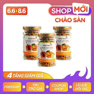 BỘ 3 NGHỆ MẬT ONG HONEYBOY 80g