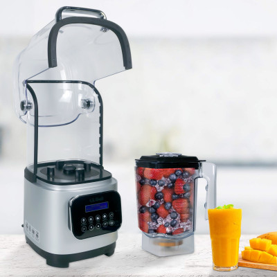 Sinh Tố Công Nghiệp Gali GL-1530S Dung tích 2 Lít, thiết kế chống ồn, Motor 100% dây đồng đảm bảo độ bền bỉ, bảng điều khiển dạng cảm ứng, lưỡi dao bằng thép không gỉ. Hàng chính hãng bảo hành 24 tháng