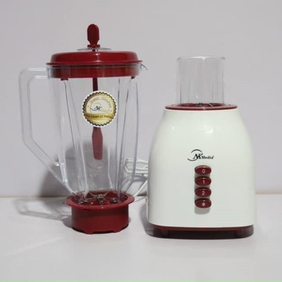 Máy Xay Sinh Tố 2 Cối Nhựa NK Media MD-826 - Màu Ngẫu Nhiên - Hàng Chính Hãng