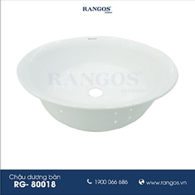 CHẬU RỬA LAVABO CHÂN DÀI RANGOS RG-6007-3