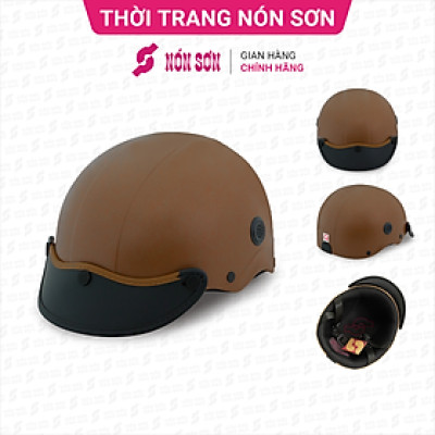 Mũ bảo hiểm lỗ thông gió NÓN SƠN chính hãng ATG-NU721