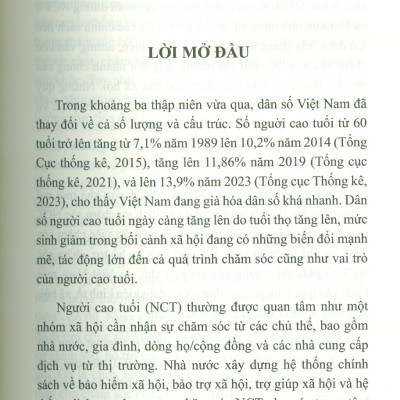 Vai Trò Người Cao Tuổi Trong Xã Hội Việt Nam Đang Già Hóa (Sách chuyên khảo) - PGS. TS. Trần Thị Minh Thi, ThS. Nguyễn Hà Đông, ThS. Lỗ Việt Phương