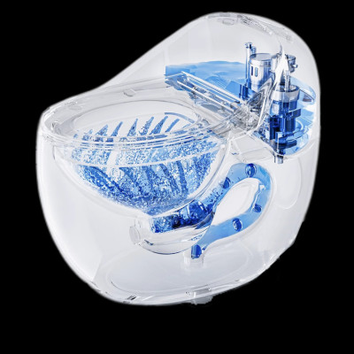 BỒN CẦU MỘT KHỐI EUROVINTO CAO CẤP MÃ 168O