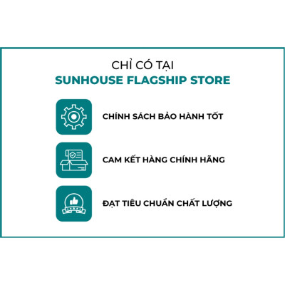Máy xay sinh tố SUNHOUSE SHD5112 xanh - Hàng chính hãng