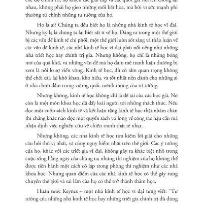 Các Triết Gia Thế Tục - Cuộc Đời, Thời Đại Và Tư Tưởng Của Các Nhà Kinh Tế Vĩ Đại - AL