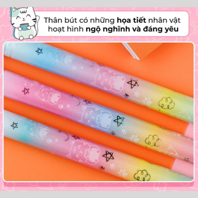 Bút gel Smooth Flowing Gel Ink Thiên Long Điểm 10 TP-GEL039